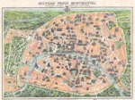 Handgeschnittenes Holzpuzzle - Plan Nouveau Paris Monumental