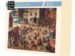 Handgeschnittenes Holzpuzzle - Brueghel : Jeux D'Enfants