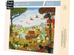 Handgeschnittenes Holzpuzzle - Noah'S Ark