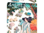 Handgeschnittenes Holzpuzzle - Plm Poster: Antibes