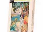 Handgeschnittenes Holzpuzzle - Plm Poster: Antibes