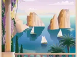 Postkarte Capri