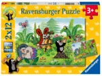 2 Puzzles - Gartenparty mit Freunden