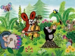 2 Puzzles - Gartenparty mit Freunden