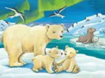 2 Puzzles - Tierkinder aus Aller Welt