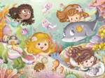2 Puzzles - Feen und Meerjungfrauen