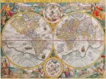 Weltkarte 1594