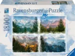 Märchenschloss in 4 Jahreszeiten