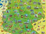 XXL Teile - Bunte Deutschlandkarte