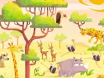 2 Puzzles - Puzzle & Play - Safari