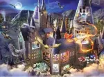 Blick auf das Schloss Hogwarts / Harry Potter