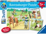 3 Puzzles - Ein Tag Auf Dem Reiterhof