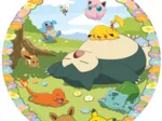 Pokemon in Blüte