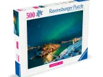 Nordlichter, Tromsø, Norwegen (Puzzle Highlight, Skandinavien)