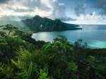 Blick auf Hawaii
