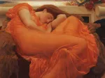 Frederic Leighton - Flammender Juni - Detail