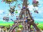 Cartoon Collection - Eiffelturm