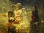 Ilya Repin: Sadko in the Underwater Kingdom, 1876