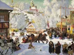Boris Kustodiev - Maslenitsa