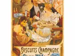 Vintage Posters: Biscuits Champagne Lefevre-Utile