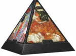 3D Pyramide - Ägypten: Malereien / schwieriges Puzzle