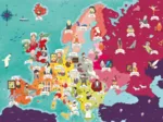 Exploring Maps : Europe - Monuments + People