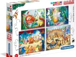 Es war einmal - 4 Progressive Puzzles (20/60/100/180 Teile)