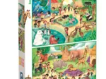 2 puzzles - Zoo - 2x60 Teile