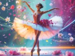 Tanzende Ballerina