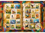 Briefmarkenammlung - Vogelatlas