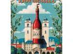 Vintage Poster - Bordeaux, Frankreich