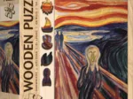Holzpuzzle - Edvard Munch