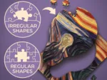 Holzpuzzle - Edvard Munch