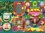 4 Puzzles - Die verdrehte Welt von Rick and Morty