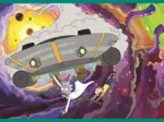4 Puzzles - Die verdrehte Welt von Rick and Morty