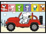 4 Puzzles - Peanuts auf Abenteuer