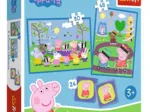 2 Puzzles - Glückliche Momente mit Peppa Pig