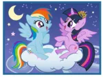 2 Puzzles + Memo - My Little Pony