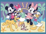 4 Puzzles - Lustige Ereignisse von Mickey Mouse