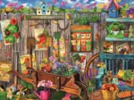 2 Puzzles - Arbeiten Im Garten