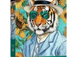 Pets as Art - Herr Tiger und die Sonnenblumen