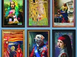 Kuriose Kunstsammlung