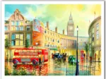 Puzzle aus Kunststoff - Ken Shotwell - Morning in London