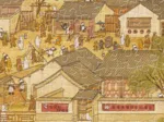 Puzzle aus Kunststoff - Bears Along The River During The Qingming Festival