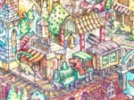 Puzzle aus Kunststoff - Tom Parker - Dino City and Bay