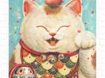 Puzzle aus Kunststoff - Phoenix Chan - Maneki Neko