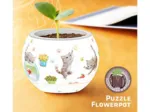 3D Puzzle - Flower Pot - Cat's Play Time