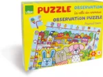 Puzzle 35 Teile aus Holz - Großes Puzzle Beobachtung